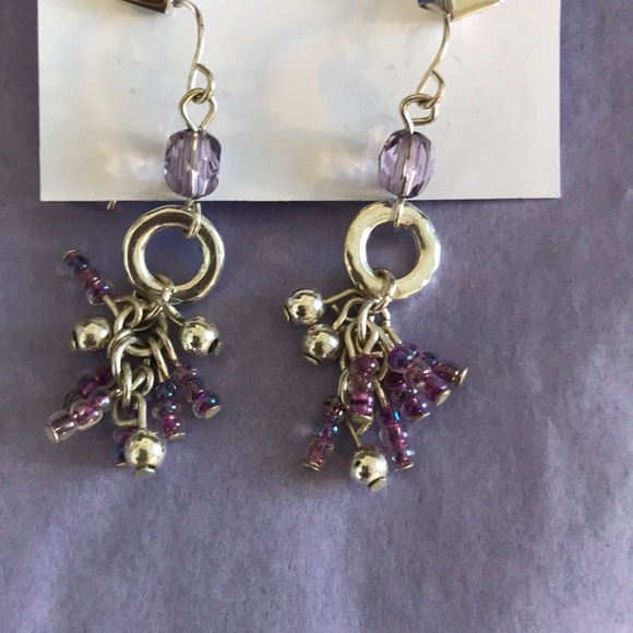 Two pairs of sterling silver earrings - Picture 3 of 4